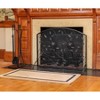 ACHLA Designs 22"x44" Oriental Handmade Woven Hearth Rug Coffee - 4 of 4