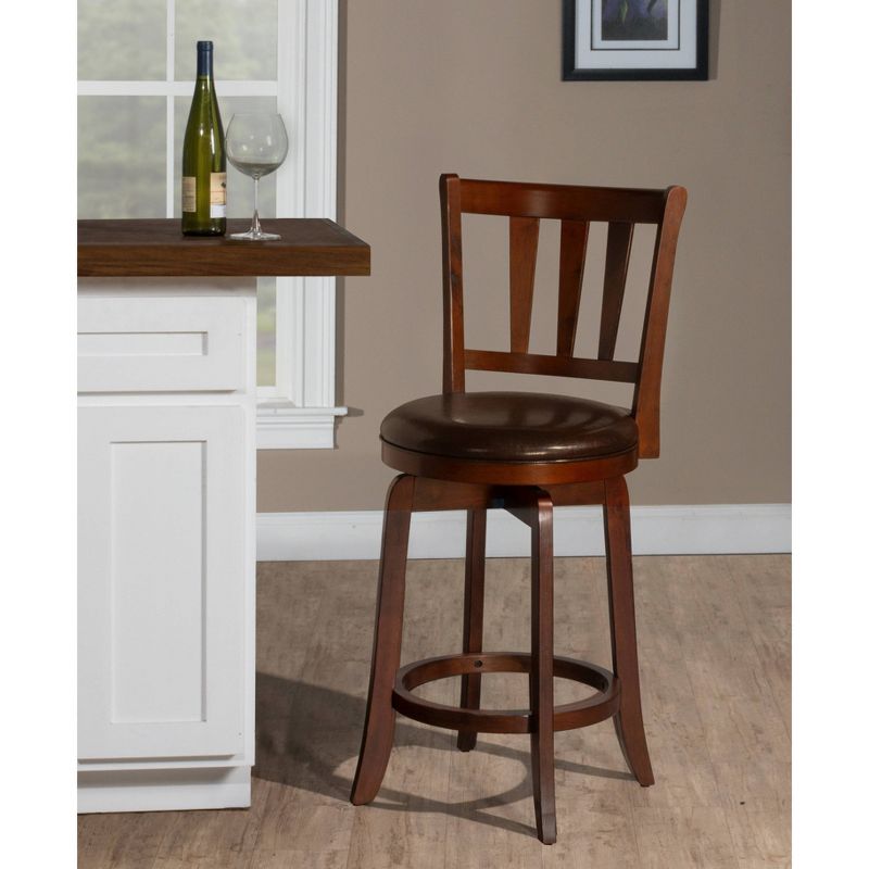 25.5" Presque Isle Swivel Counter Height Barstool - Hillsdale Furniture, 5 of 7