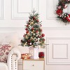 Christmas Tree with 78 Multi-Color  Lights, 3 Ft Pre-Lit Artificial Christmas Decoration - 3 of 4