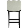 Meridian Furniture,Shaw Chenille Fabric Upholstered Counter Stool - 3 of 4