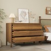Famapy Mid - Century 6 - Drawer Wooden Dresser，Storage Cabinet with Anti - Tip Safety & Smooth Drawer Slides,Bedroom Storage Dresser - 2 of 4