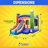 Pogo Bounce House Crossover Bounce House with Slide, No Blower - 3 of 4