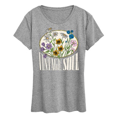 Women's - Instant Message - Vintage Soul Short Sleeve Graphic T-Shirt