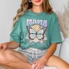 Simply Sage Market Women's Mama Butterfly Short Sleeve Garment Dyed Tee - 2 of 2