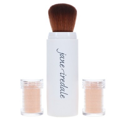 jane iredale Amazing Base Loose Mineral Powder Refillable Brush Natural 0.18 oz