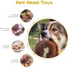 Chery Life Dog Squeaky Toys, No Stuffing Plush Chew Toy for Small Medium Dogs Puppy Aggressive Chewers Large Breed, 5 Pieces - 2 of 4