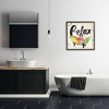 Stupell Industries Relax Rainbow Colors Icon Bath, 24" x 24" - 2 of 4