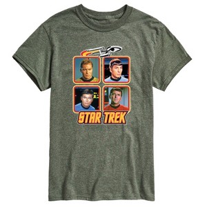 Men's - Star Trek - Retro Original Series Crew Short Sleeve Graphic T-Shirt - 1 of 4