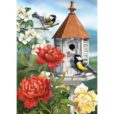 Briarwood Lane Spring Garden Flag 12x18 For Outdoor Home Sweet Home Birdhouse For Spring Garden Flag Flags For Outside