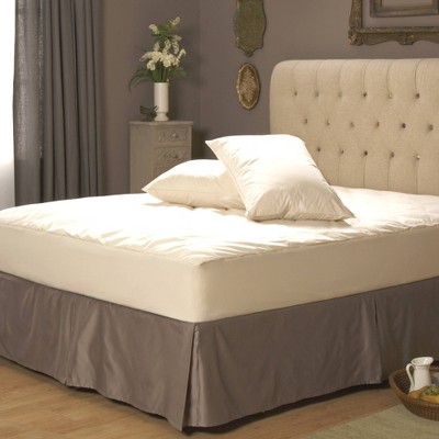  AllerEase Waterproof Mattress Pad with 100% Organically Grown Cotton Top  