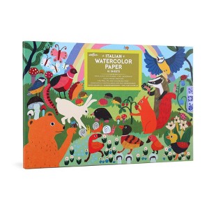 eeBoo Woodland Rainbow Watercolor Pad/16 Sheets - 1 of 3