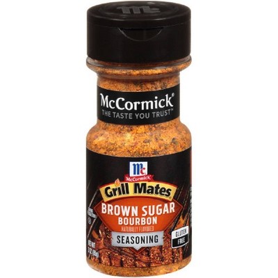 McCormick Grill Mates Gluten Free Brown Sugar Bourbon Seasoning - 3oz