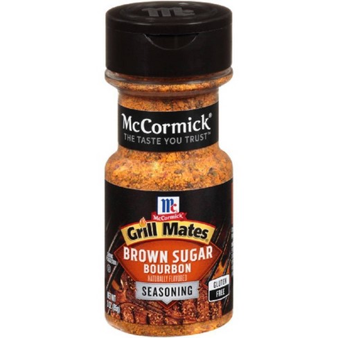 Mccormick Grill Mates Gluten Free Brown Sugar Bourbon Seasoning - 3oz :  Target