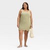 Women's Crochet Mini Shift Dress - A New Day™ - 3 of 3