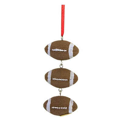 Ganz 4.25 In Sports Ball Swag Ornament Athletic Christmas Sports Tree Ornaments