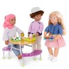 Our Generation Cafeteria Table School Accessory Set for 18" Dolls - 4 of 4