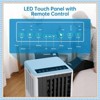 8000 BTU Portable Air Conditioner, 3-in-1 AC with Dehumidifier & Fan, for Rooms up to 350 Sq.Ft, with Remote & Window Kit - 3 of 4