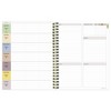 TF Publishing 2025 Weekly/Monthly Planner 8"x6.5" Lotus: Academic & Student Planner, Spiral Binding, January-December - 3 of 4
