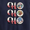 Boys' - Disney - Mickey and Friends Ho Ho Ho Vintage Christmas Graphic Long Sleeve Fleece Sweatshirt - 2 of 4