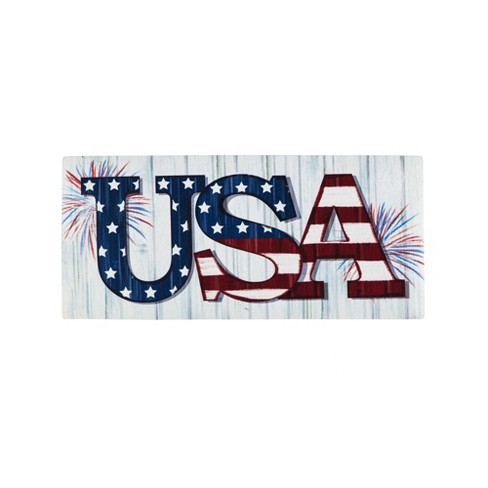 Evergreen USA Fireworks Sassafras Indoor Outdoor Switch Doormat 1'10"x10" Multicolored - image 1 of 4