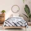 Full/Queen Little Arrow Design Co Tie Dye 100% Cotton Comforter Set Blue - Deny Designs: Includes Pillow Shams, Machine Washable - 3 of 3