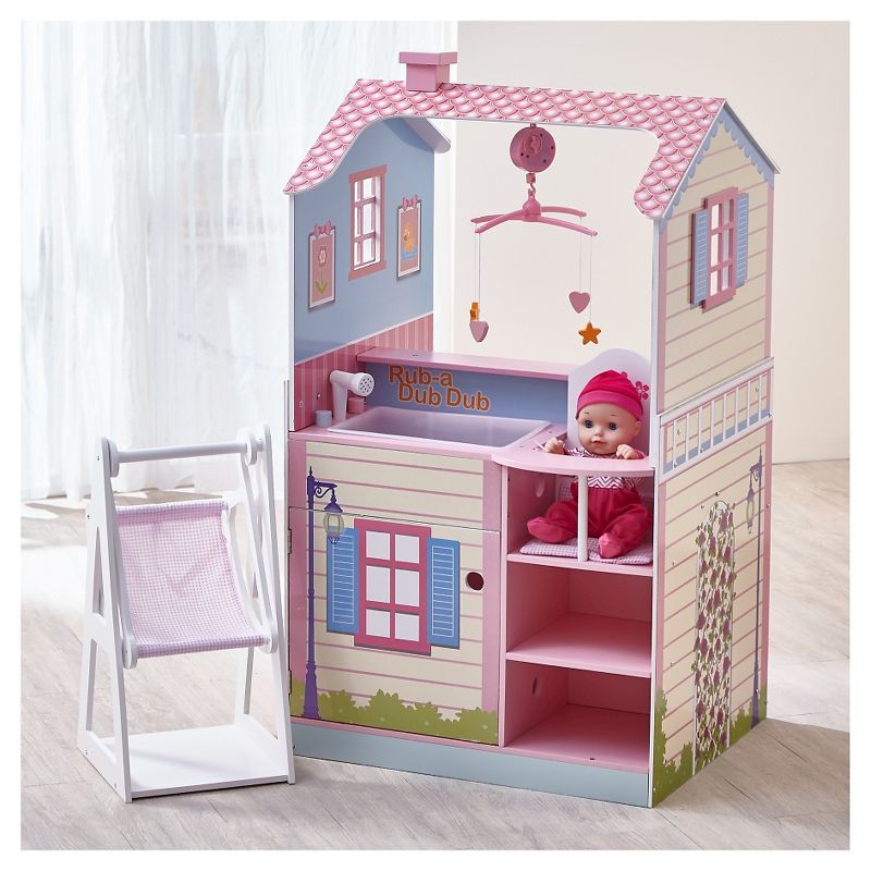 Olivia's Little World Classic Doll Changing Station - Pink, 5 of 20