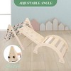 3 Piece Toddler Wooden Indoor Climbing Playset for Climbing & Sliding - 3 of 4