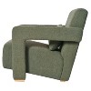 NicBex Accent Chair Living Room Chair Armchair with Square Wooden Block Legs Comfy Chair Lounge Chair for Bedroom, Reading Room - 4 of 4