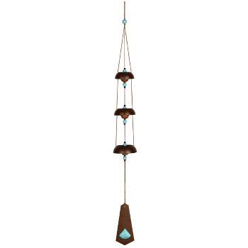 Woodstock Wind Chimes For Outside, Garden Décor, Outdoor & Patio Décor, Temple Bells Wind Chime Wind Bells