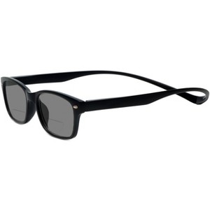 Magz Greenwich Magnetic Front Connecting Polarized Sun OR Bi-Focal Sunglasses in Rainbow Stripe Multi-Color Black - 1 of 4