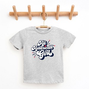 The Juniper Shop All American Girl Toddler Short Sleeve Tee - 1 of 2