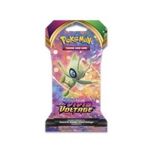 Pokemon Sword & Shield Vivid Voltage Sleeved Booster | Celebi - 1 of 1
