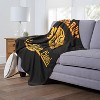 50" x 60" NCAA Arkansas-Pine Bluff Golden Lions Alumni Silk Touch Throw Blanket - 2 of 4