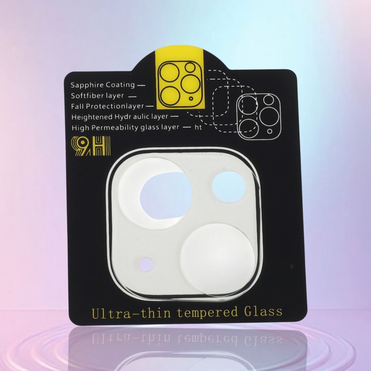 Unique Bargains Camera Protector Glass Clear 1 Pc - thumbnail 4