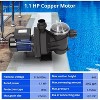 1.1HP Swimming Pool Pump for Above Ground and In-Ground Pools, Quiet Operation, 800W Utility Pump with 3962 GPH Flow Rate - 2 of 4
