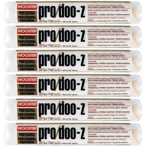 Wooster Genuine 14" Pro/Doo-Z 3/8" Nap 6-Pack Roller Cover - RR642-14-6PK - 1 of 1