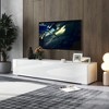 VYNXARIA Modern Entertainment Center with Storage Media Console for Living Room,White - 3 of 4