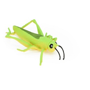 Collectible Wildlife Gifts | Grasshopper, Rubber Toy Insect, Realistic Figure, Model, Replica, Kids Educational Gift,    7"    -    F2059 B134 - 1 of 4
