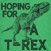 Maternity Hoping For A T-Rex Pregnancy T-Shirt Cute Funny Dinosaur Tee For Mom To Be - Crazy Dog Maternity T Shirt - 2 of 4