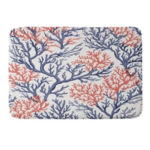 Deny Designs Megan Morris Corals of Aethoria Memory Foam Bath Mat - 1 of 4
