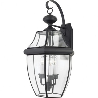 Quoizel Lighting Newbury 3 - Light Sconce in  Mystic Black