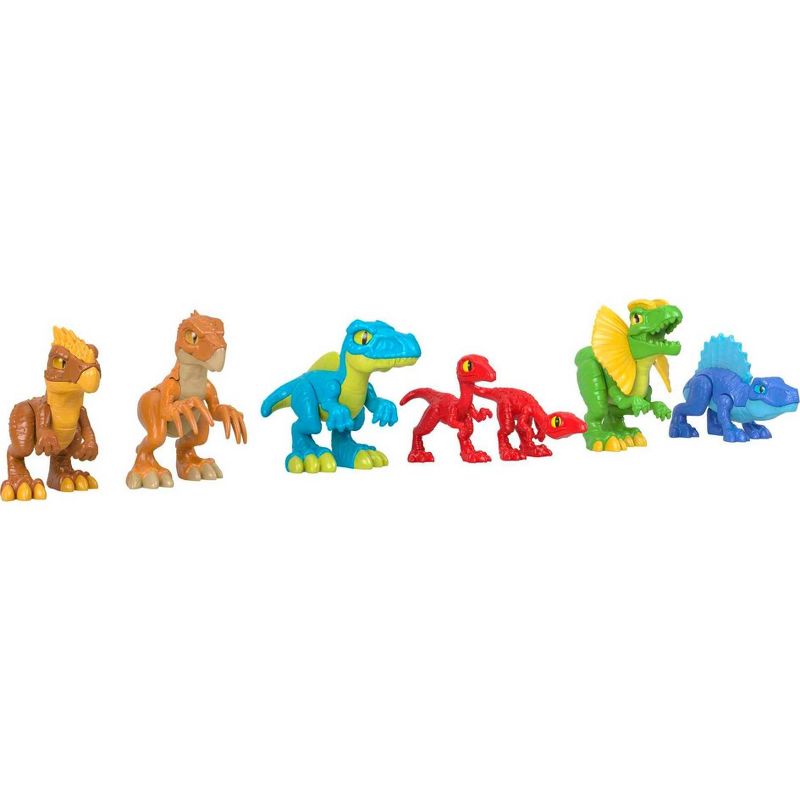Fisher Price Imaginext Jurassic World: Dominion Baby Dinosaurs Figure Set 7pc, 5 of 9