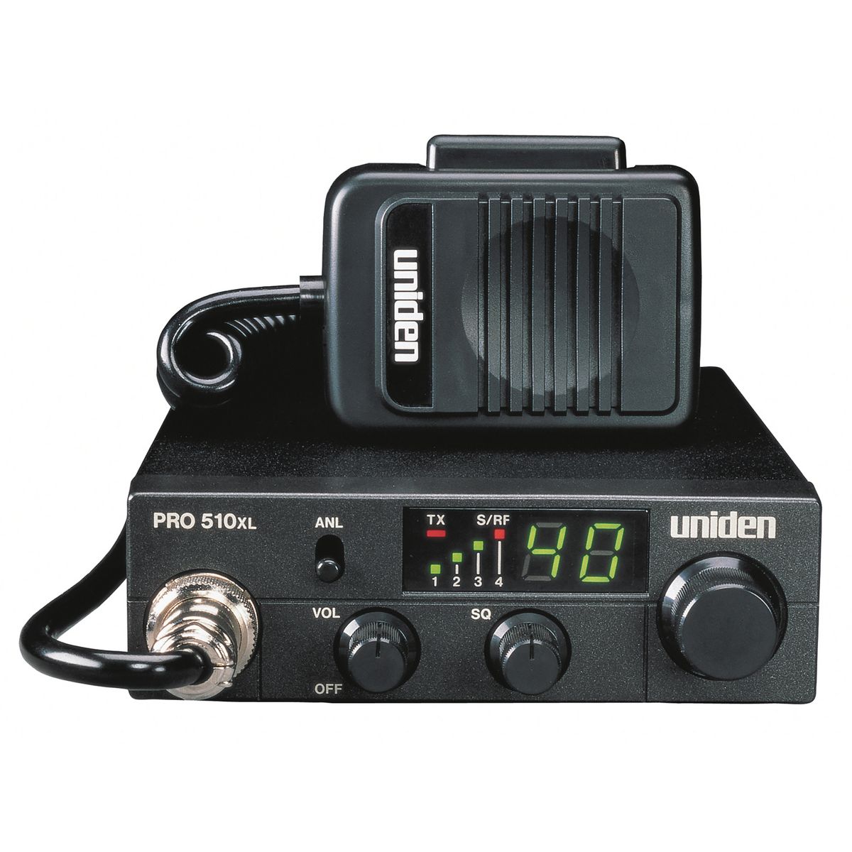 Uniden® Professional Series 40-Channel Compact CB Radio, PRO510XL - thumbnail 3
