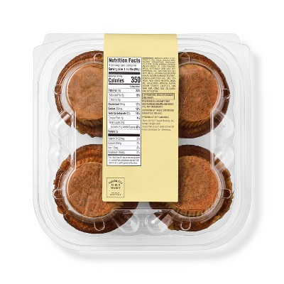 Banana Nut Muffins - 14oz/4ct - Favorite Day™