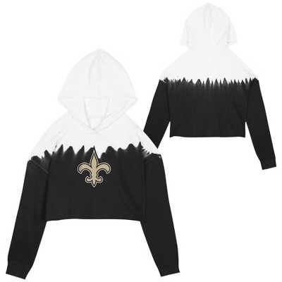 Womens Saints Cropped Hoodie