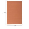 Colonial Mills Simply Home Solid Area Rug - Rust 4' square - 2 of 2