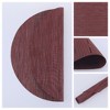 REGALWOVEN PVC Waterproof Wrinkle-Resistant Placemats 14 x 14 Inch 6 Pcs - 2 of 4