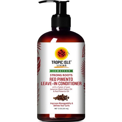 Tropic Isle Living Jamaican Strong Roots Red Pimento Edge Leave-in Conditioner - 12oz