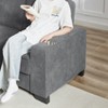 Mocamel 83.86" Corduroy Fabric 3 Seater Sofa Modern Compressed Couch for Living Room, Bedroom, Office - 3 of 4