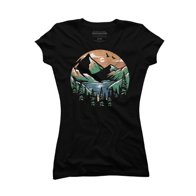 Junior's Design By Humans Happiness Place By orangedan T-Shirt